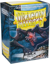 Load image into Gallery viewer, Dragon Shield: Matte (100 ct) - Black