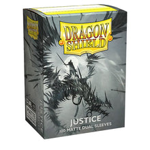 Load image into Gallery viewer, Dragon Shield: Dual Matte (100 ct) - Justice