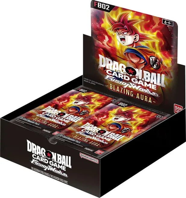 dragon ball super card game destroyer kings Dragon Ball Super Fusion World Blazing Aura Booster Box FB02