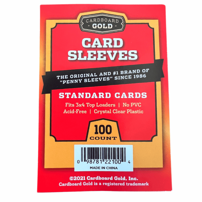 Cardboard Gold: Card Sleeves