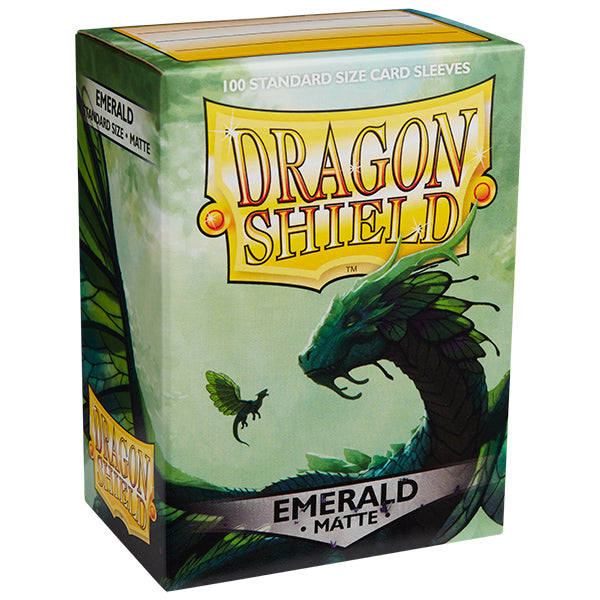 Dragon Shield: Matte (100 ct) - Emerald