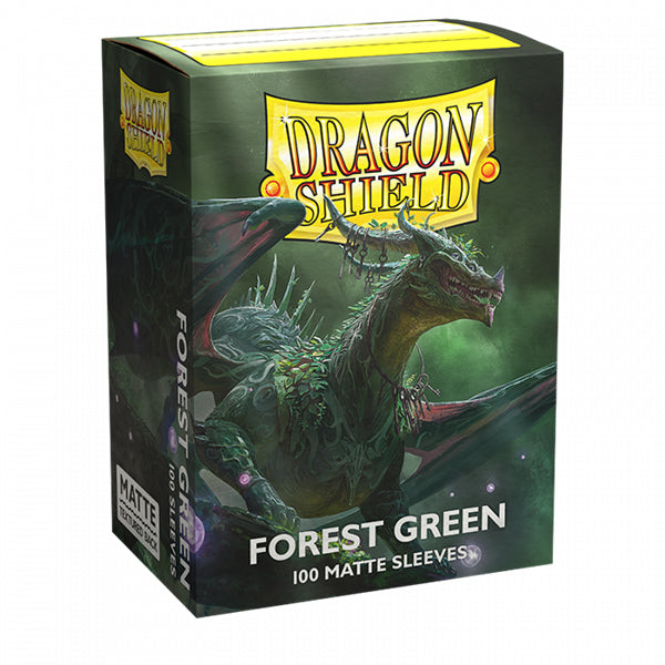 Dragon Shield: Matte (100 ct) - Forest Green