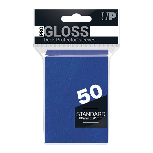 Ultra Pro: Deck Protector Sleeves - Gloss Blue
