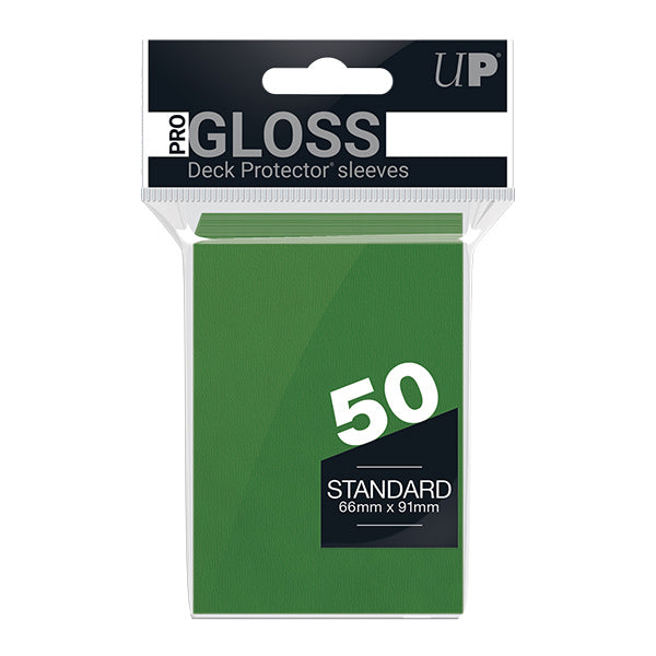 Ultra Pro: Deck Protector Sleeves - Gloss Green