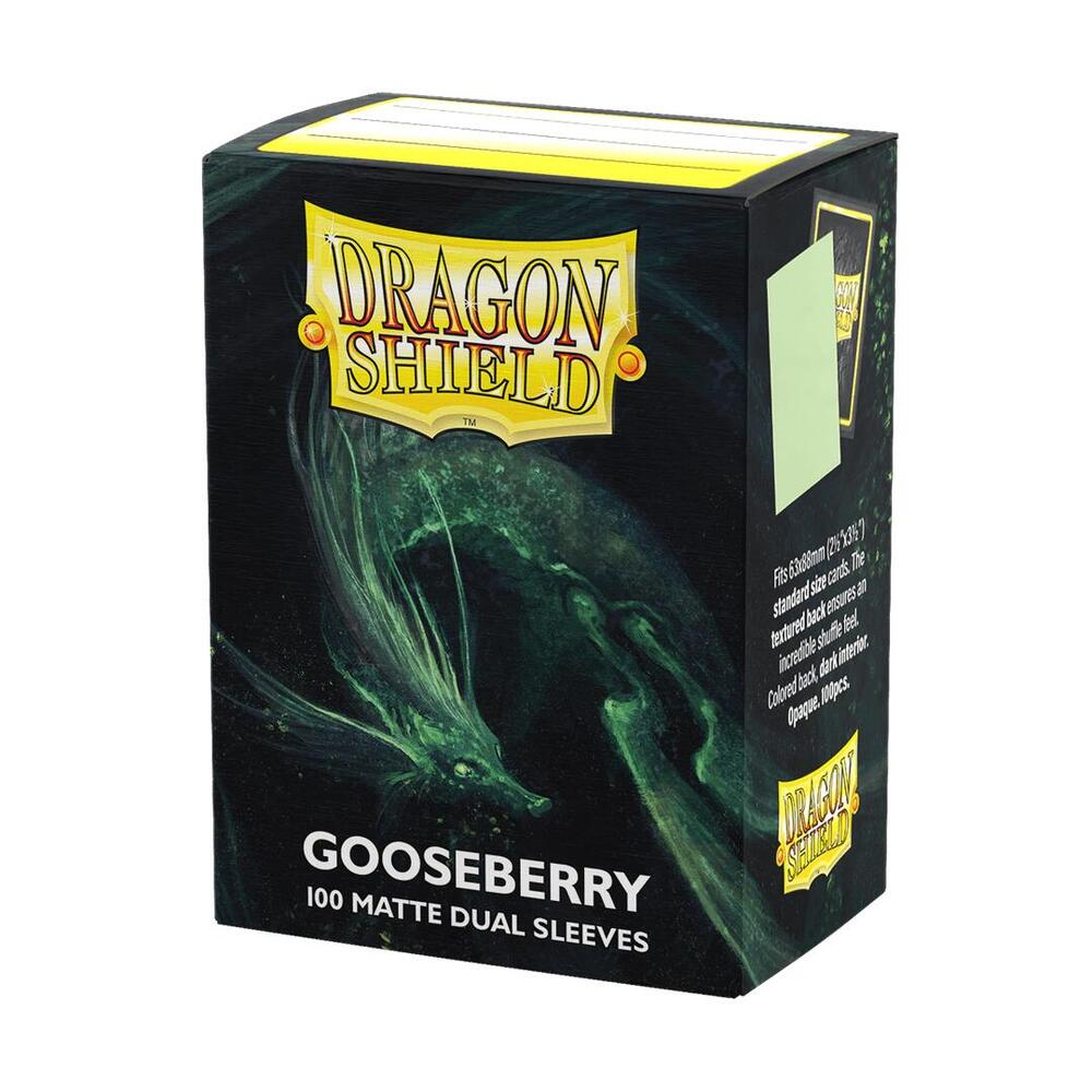 Dragon Shield: (100ct) Dual Matte - Gooseberry