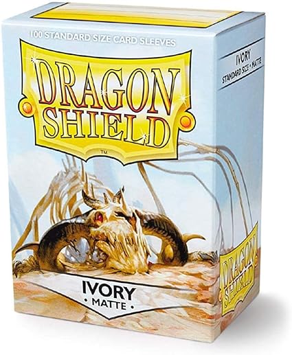 Dragon Shield: Matte (100 ct) - Ivory