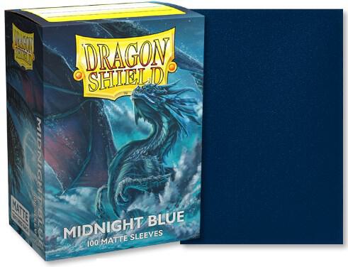Dragon Shield: Matte (100 ct) - Midnight Blue