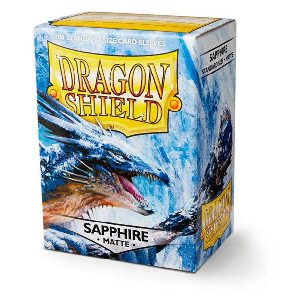 Dragon Shield: Matte (100 ct) - Sapphire