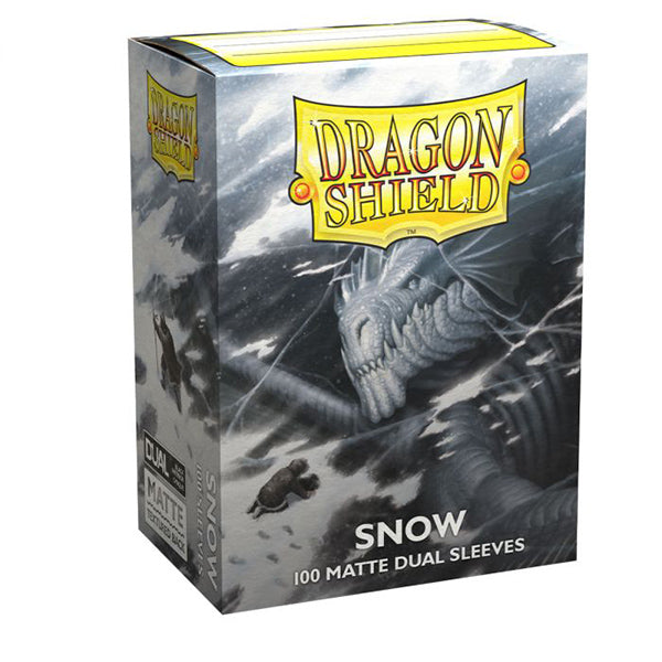 Dragon Shield: Dual Matte (100 ct) - Snow