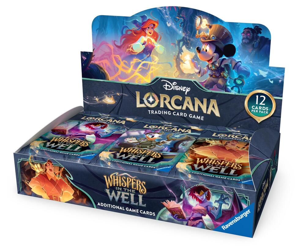 Lorcana: Whispers in the Well - Booster Display