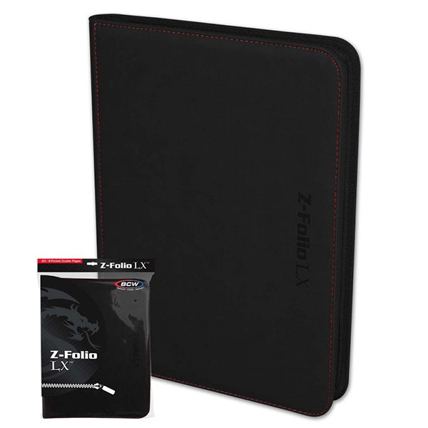 BCW: Z Foilio 9 Pocket - Black
