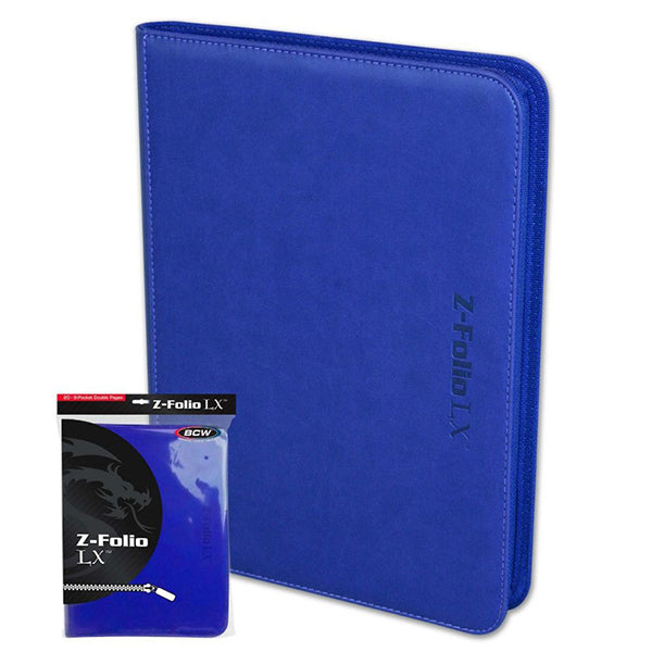 BCW: Z Foilio 9 Pocket - Blue