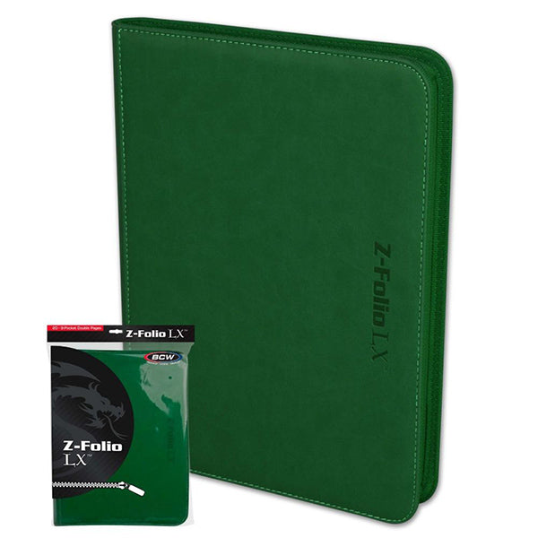 BCW: Z Foilio 9 Pocket - Green
